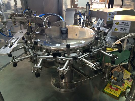 آلة التعبئة الدوارة بقدرة 2 كيلوواط Ss316l